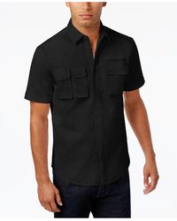 black sean john shirt